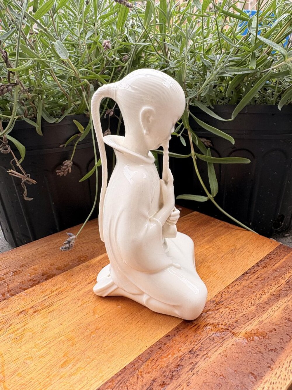 Royal Copenhagen Opium Smoker Figurine | Arno Malinowski Porcelain
